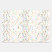 Regenboog Verjaardagsfeestje Verpakkingspapier Inpakpapier Vel (Voorkant 3)