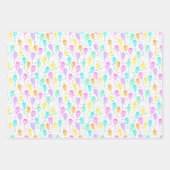 Regenboog Verjaardagsfeestje Verpakkingspapier Inpakpapier Vel (Voorkant 2)