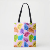 Regenboog verlaat canvas tas (Voorkant)