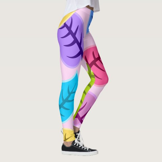 Regenboog verlaat leggings (Rechts)