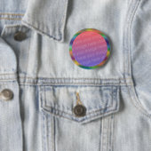 regenboog verloop fotolijst ronde button 5,7 cm (In situ)