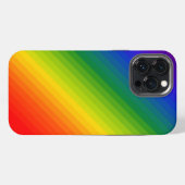 Regenboog verloop gestreepte Case-Mate Samsung  iPhone Hoesje (Achterkant horizontaal)