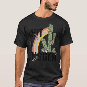 Regenboog Vintage geen ruggegraat, vrouwenbeestjes T-shirt