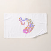 regenboog vis bad handdoek (Handdoek)