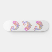 regenboog vis persoonlijk skateboard (Horizontaal)
