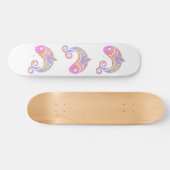 regenboog vis persoonlijk skateboard (Horizontaal)