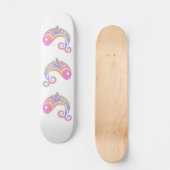 regenboog vis persoonlijk skateboard (Voorkant)
