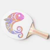 regenboog vis tafeltennisbatje (Zijkant)