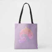 regenboog vis tote bag (Voorkant)