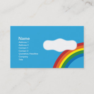 Regenboog Visitekaartje
