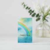 Regenboog Visitekaartje (Staand voorkant)