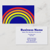 regenboog visitekaartje (Voorkant / Achterkant)