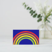 regenboog visitekaartje (Staand voorkant)