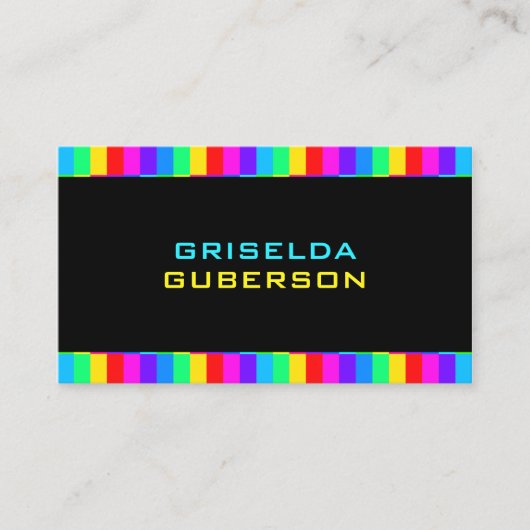 Regenboog Visitekaartje (Voorkant)