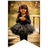 Regenboog Vissen Glitter Verjaardagsfeest Vlaggetjes (Derde vlag)