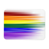 Regenboog Vlag Flexibele Magneet (Horizontaal)