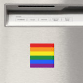 Regenboog vlag LGBT magneet (Insitu (Vaatwasser))