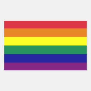 Regenboog Vlag Sticker