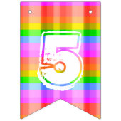 Regenboog Vlaggetjes (Eerste vlag)