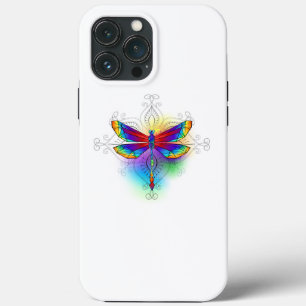 Regenboog Vlakke Libel Case-Mate iPhone Case