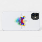 Regenboog Vlakke Libel Case-Mate iPhone Case (Achterkant (horizontaal))