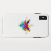 Regenboog Vlakke Libel Case-Mate iPhone Case (Achterkant (horizontaal))
