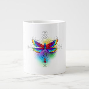 Regenboog Vlakke Libel Grote Koffiekop