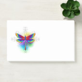 Regenboog Vlakke Libel Post-it® Notes (Kantoor)