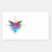 Regenboog Vlakke Libel Post-it® Notes (Voorkant)
