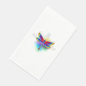 Regenboog Vlakke Libel Servet (Hoek)