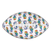 Regenboog Vlakke Zeepaard American Football (Voorkant)