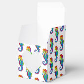 Regenboog Vlakke Zeepaard Bedankdoosjes (Geopend)