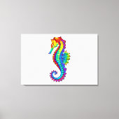 Regenboog Vlakke Zeepaard Canvas Afdruk (Voorkant)