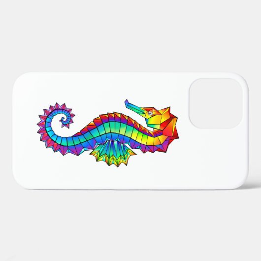 Regenboog Vlakke Zeepaard Case-Mate iPhone Case (Achterkant (horizontaal))