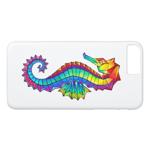 Regenboog Vlakke Zeepaard Case-Mate iPhone Case (Achterkant (Horizontaal))