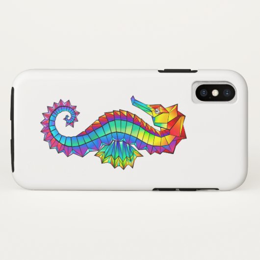Regenboog Vlakke Zeepaard Case-Mate iPhone Case (Achterkant (horizontaal))