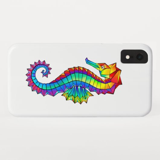 Regenboog Vlakke Zeepaard Case-Mate iPhone Case (Achterkant (horizontaal))
