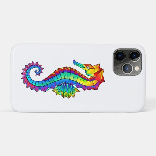 Regenboog Vlakke Zeepaard Case-Mate iPhone Case (Achterkant (horizontaal))