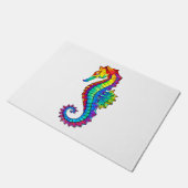 Regenboog Vlakke Zeepaard Deurmat (Schuin)