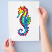 Regenboog Vlakke Zeepaard Flyer (Hand)