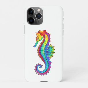 Regenboog Vlakke Zeepaard iPhone 11Pro Hoesje