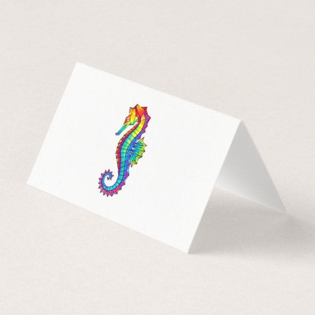 Regenboog Vlakke Zeepaard Kaart (Voorkant)