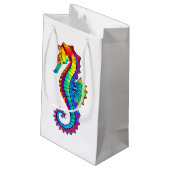 Regenboog Vlakke Zeepaard Klein Cadeauzakje (Achterkant Gekanteld)