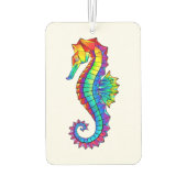 Regenboog Vlakke Zeepaard Luchtverfrisser (Achterkant)