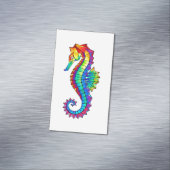 Regenboog Vlakke Zeepaard Magnetisch Visitekaartje (Voorbeeld)