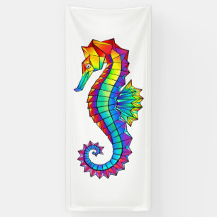 Regenboog Vlakke Zeepaard Spandoek