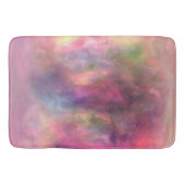 Regenboog Vlek Gemarmerd Abstract Badmat (Voorkant)