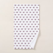 Regenboog Vleugelde Vlinder Bad Handdoek (Handdoek)
