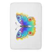 Regenboog vlinder badmat (Voorkant Verticaal)