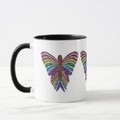 Regenboog Vlinder - Combo Mok (11oz) (Links)